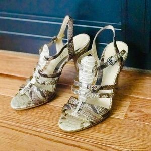 Nine West Snake skin sandal